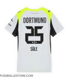 Günstige Borussia Dortmund Niklas Sule #25 Auswärtstrikot Damen 2025-26 Kurzarm Günstige Borussia Dortmund Niklas Sule #25 Auswärtstrikot Damen 2025-26 Kurzarm